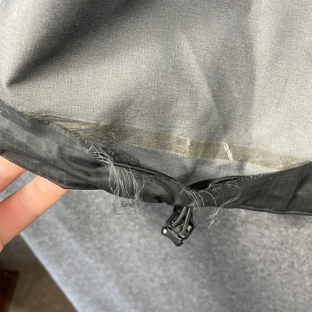 Arc'teryx Jacket Womens Large Black Theta AR Hooded Waterproof Rain Shell - Picture 5 of 16